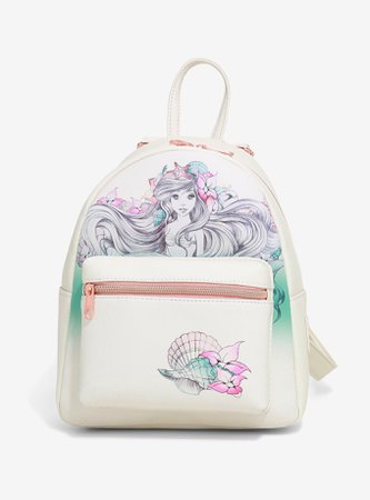 Disney The Little Mermaid Sketch Shells Mini Backpack