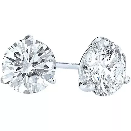 diamond studs earrings saks - Google Search