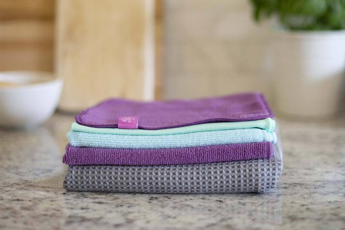 5 Pack of Premium Microfiber Cleaning Cloths | Maker's Clean