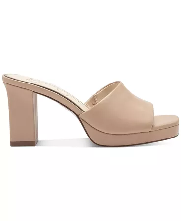 Jessica Simpson Women's Elyzza Slip-On Slide Dress Sandals & Reviews - Sandals - Shoes - Macy's