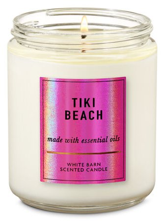 Tiki Beach Single Wick Candle | Bath & Body Works