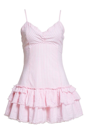 pink mini dress ❀