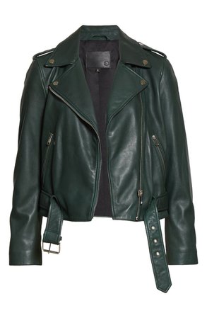 AG Rory Leather Moto Jacket | Nordstrom