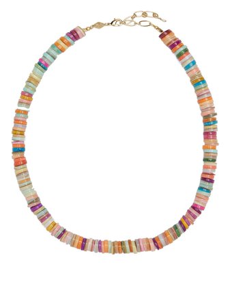 ANNI LU Holiday Rainbow Beaded Necklace - Farfetch