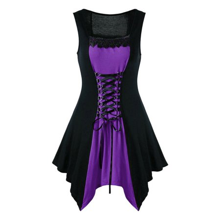 purple and black gothic dress - Google Search