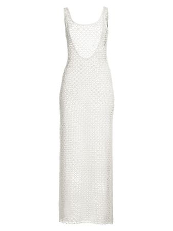 Shop GIGI C Dani Embroidered Cover-Up Maxi Dress | Saks Fifth Avenue