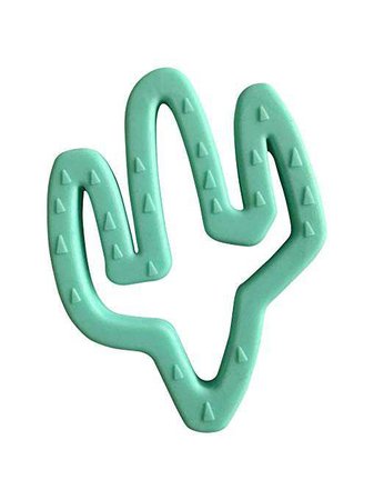 Amazon.com : Little Teether Teething Toy - Teether for Baby (Cactus Tropical) : Baby