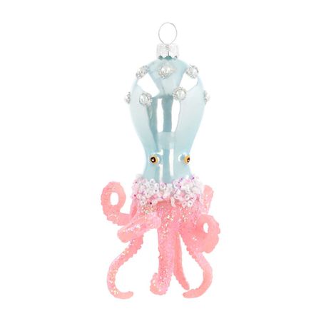 Christbaumschmuck Glas Oktopus | It's all about Christmas