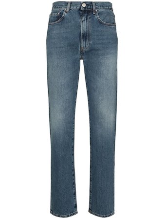 Totême Studio high-waisted straight-leg jeans