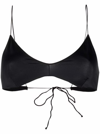 Shop Oséree Eco scoop-neck bikini top with Express Delivery - FARFETCH