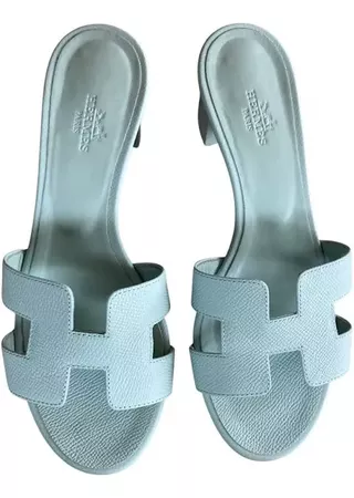 baby blue hermes sandals - Google Search