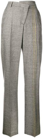 asymmetric tailored trousers