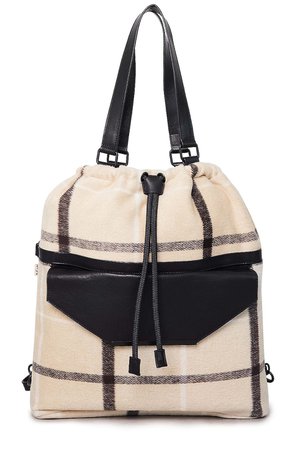 BEIS The Messenger Tote in Plaid | REVOLVE
