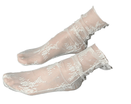 Sayaka Lace Socks | YesStyle acc,str,,vit