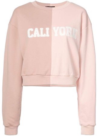Cali York split sweatshirt