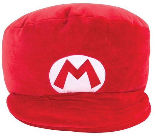 Mario Kart - Mario's Hat (Club Mocchi-Mocchi) | Super Mario Stuffed Figurine | EMP
