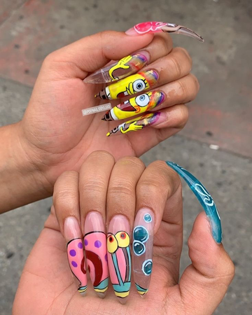 Gary nails SpongeBob