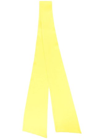 Yellow Styland Neck-Tied Scarf | Farfetch.com