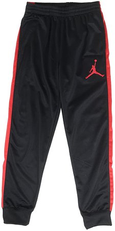Amazon.com: Jordan Big Boys Sport Skinny Jogger Pants (Small (8-10YRS), Black/Red): Clothing