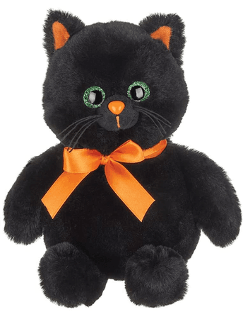 spooky cat plushie