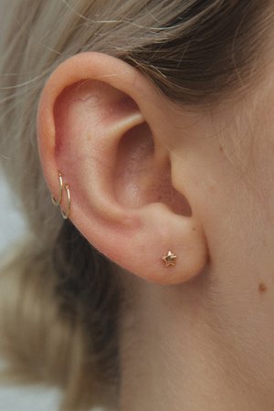 Mini Gold Star Stud Earrings - Earrings - Jewelry - Accessories