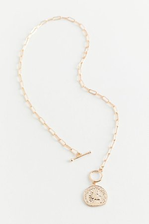 Organic Coin Pendant Necklace | Urban Outfitters
