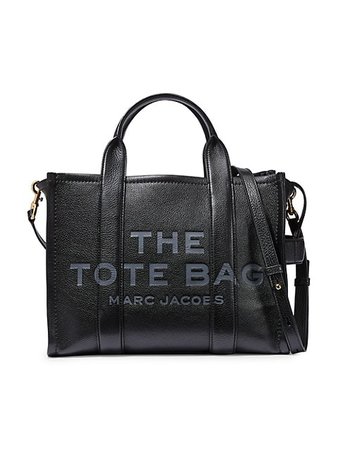 Shop Marc Jacobs Small Traveler Leather Tote | Saks Fifth Avenue