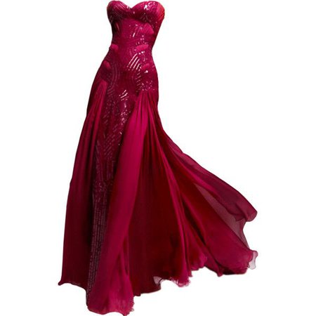 Versace Couture Gown (Red)