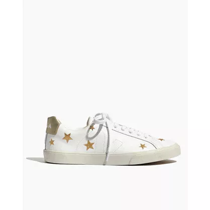 Madewell x Veja™ Esplar Low Sneakers in Embroidered Stars : sneakers | Madewell