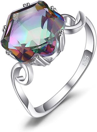 Rainbow Quartz Ring