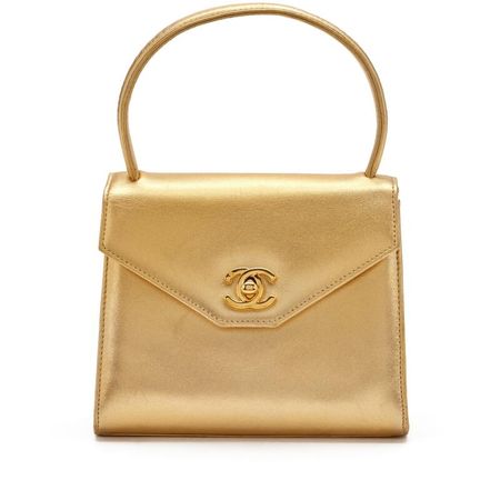 Chanel Vintage Metallic Gold Lambskin Mini Kelly Flap Gold Hardware, 1996-1997 Available For Immediate Sale At Sotheby’s