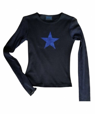 dark blue star shirt