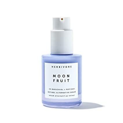 Amazon.com: New! Herbivore Botanicals Moon Fruit Retinol Alternative Serum — 1% Bakuchiol and Peptides Visibly Improve Fine Lines, Wrinkles and Firms Skin (1 oz) : Beauty & Personal Care