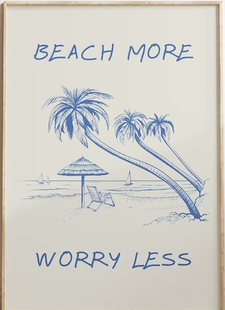 beach print