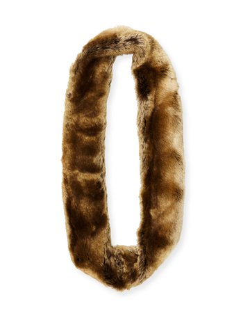 Fabulous Furs Oversized Eternity Faux-Fur Scarf