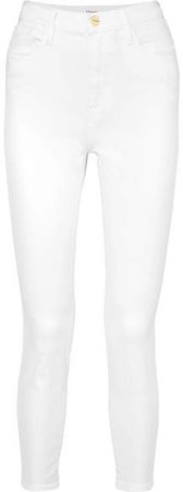 Ali High-rise Skinny Jeans - White