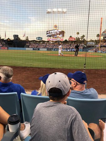 Dodger Stadium, section 5DG, row CC, seat 1 - Los Angeles Dodgers vs Los Angeles Angels, Shared Anonymously