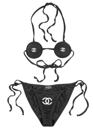 96 Chanel by Karl Lagerfeld micro bikini