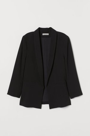 Straight-cut Jacket - Black - Ladies | H&M CA