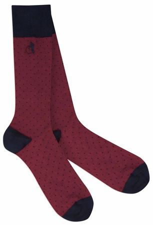 London Sock Company Seeing Red Socks Dots