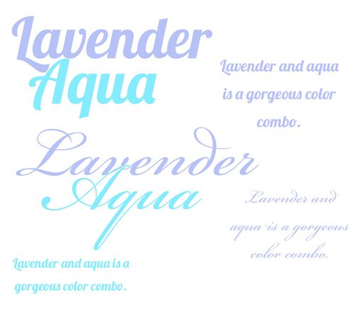 lavender aqua created by looksbylyla