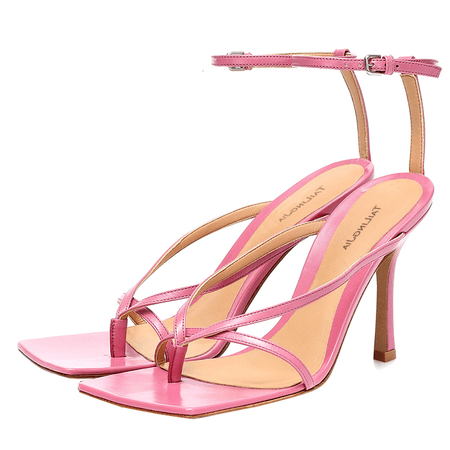 bubble gum pink heels