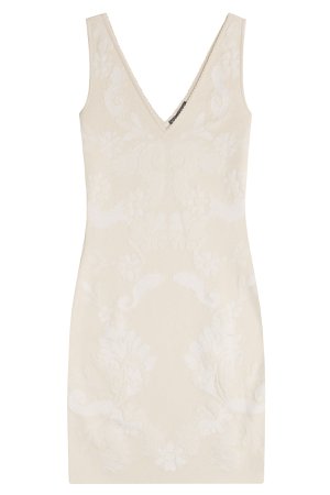 Cotton-Viscose Blend Mini-Dress Gr. XL