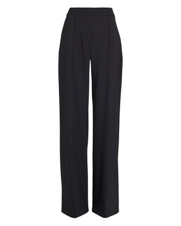 Adam Lippes Pintuck Pleated High-Rise Trousers | INTERMIX®
