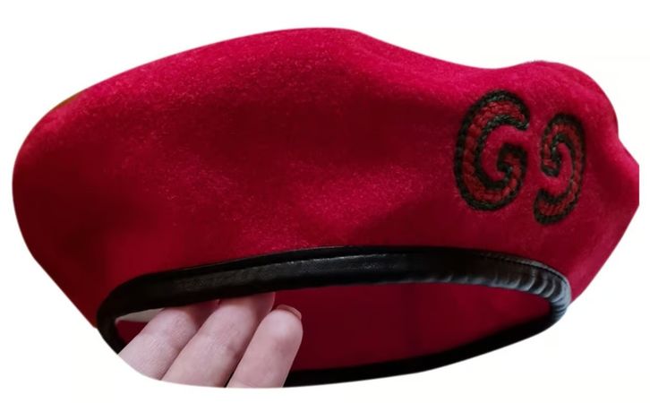 Red Gucci Beret