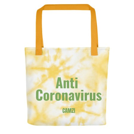 Anti Coronavirus Tote Bag Tie Dye | CAMZI