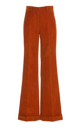 High-Rise Flared Corduroy Pants By Victoria Beckham | Moda Operandi