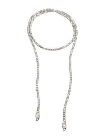 Shop TANE Mexico 1942 Sterling Silver Snake Wrap Necklace | Saks Fifth Avenue