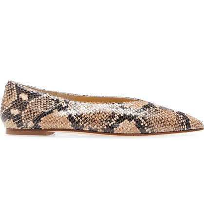 aeyde Moa Pointed Toe Flat (Women) | Nordstrom