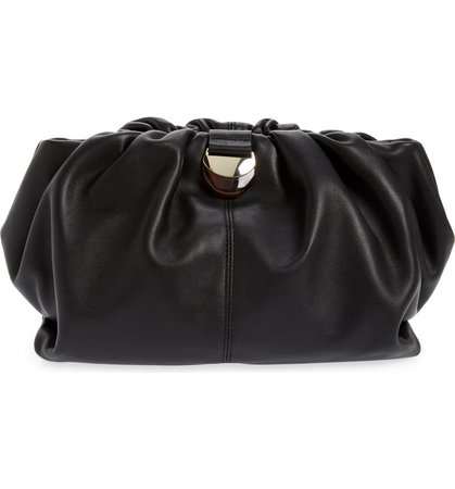Loeffler Randall Analeigh Oversize Leather Clutch | Nordstrom
